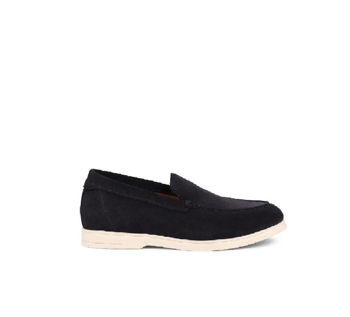 Luxury Mens Suede Black Loafers