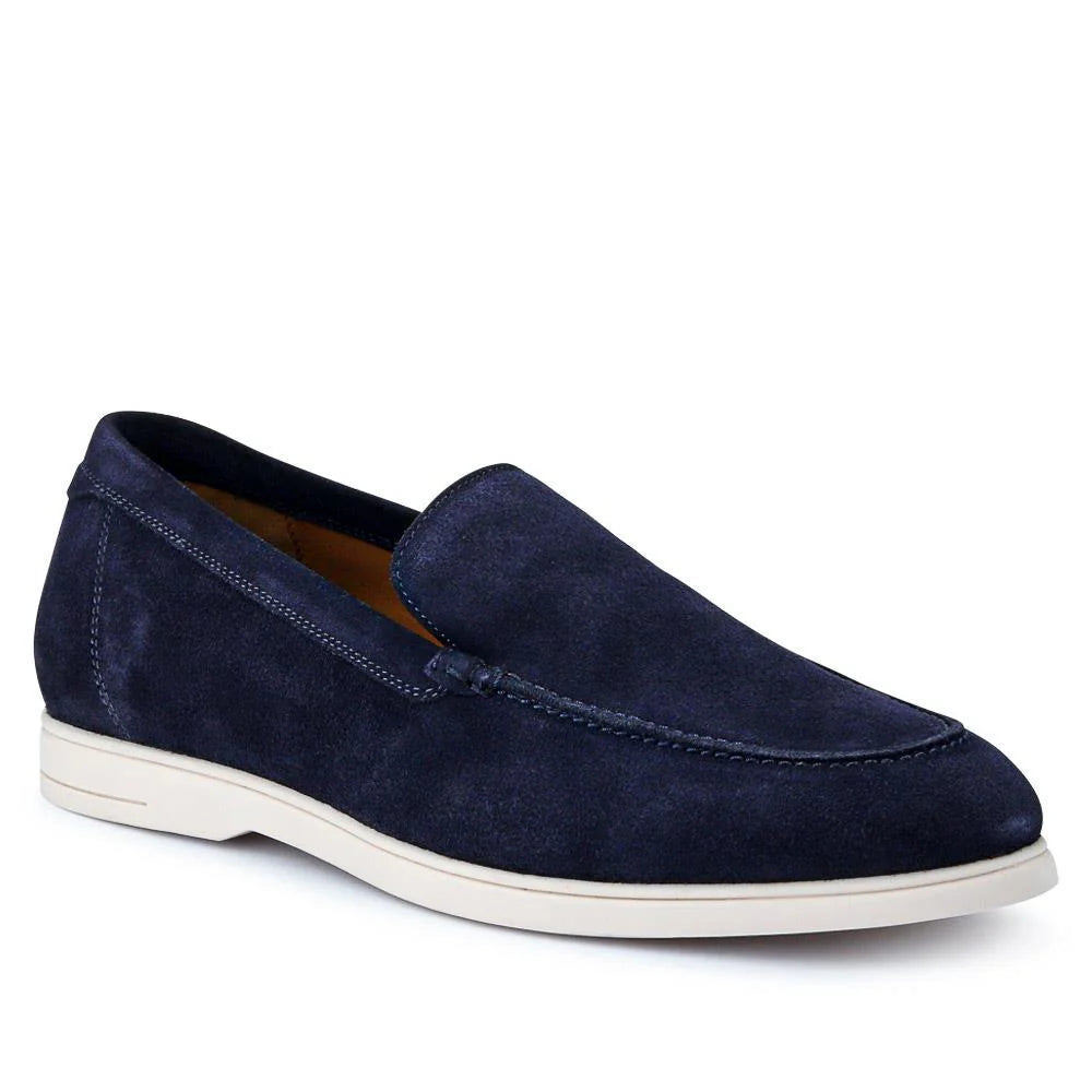 Posh Club Suede Loafers navy