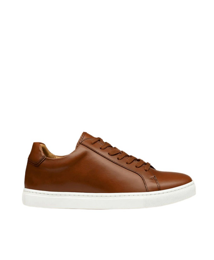 Tuxedo Leather Trainer