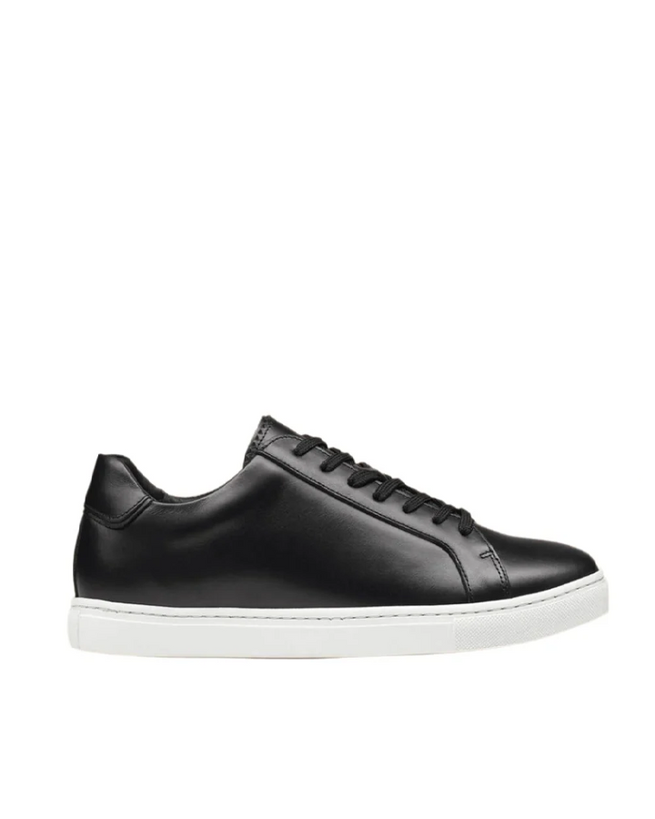 Tuxedo Leather Trainer