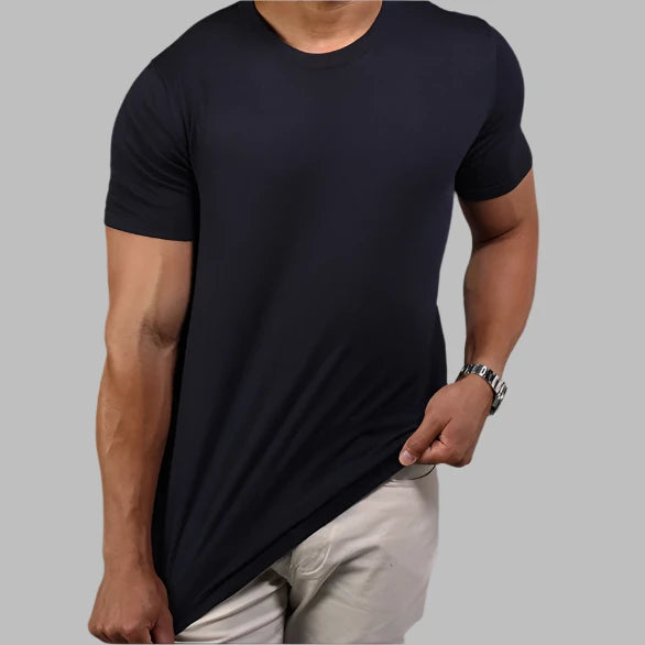 Muscle Fit Black T-Shirt