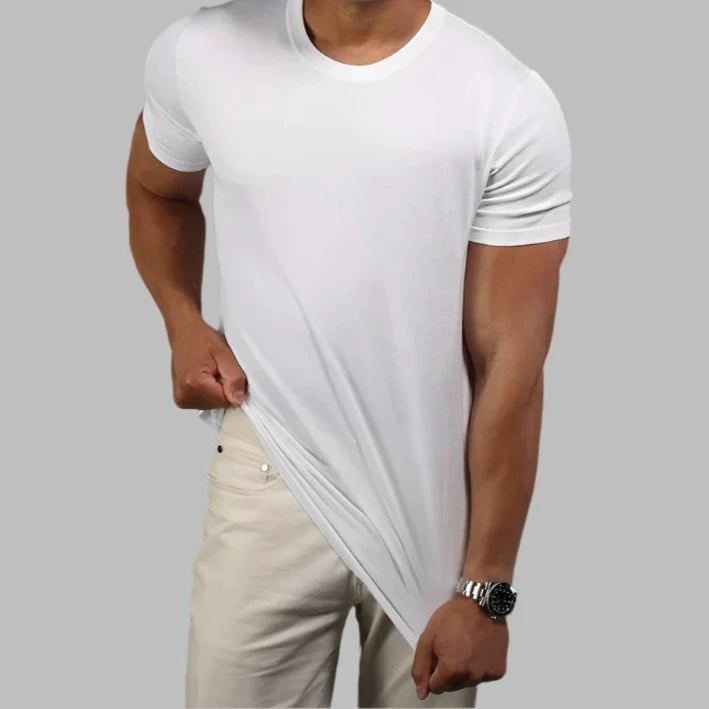 Muscle Fit White T-Shirt