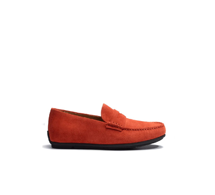 Italian Driver Suede Loafers