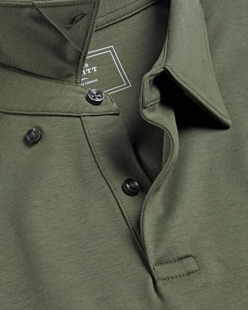 Olive Green Polo T-shirt