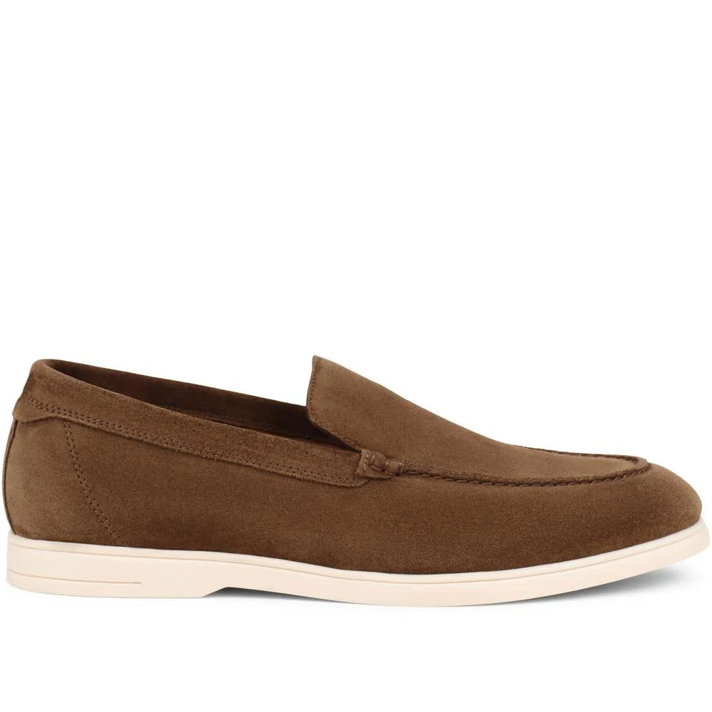 Posh Club Suede Loafers brown