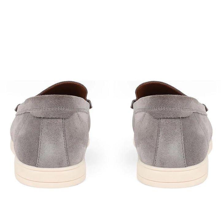 Posh Club Suede Loafers grey