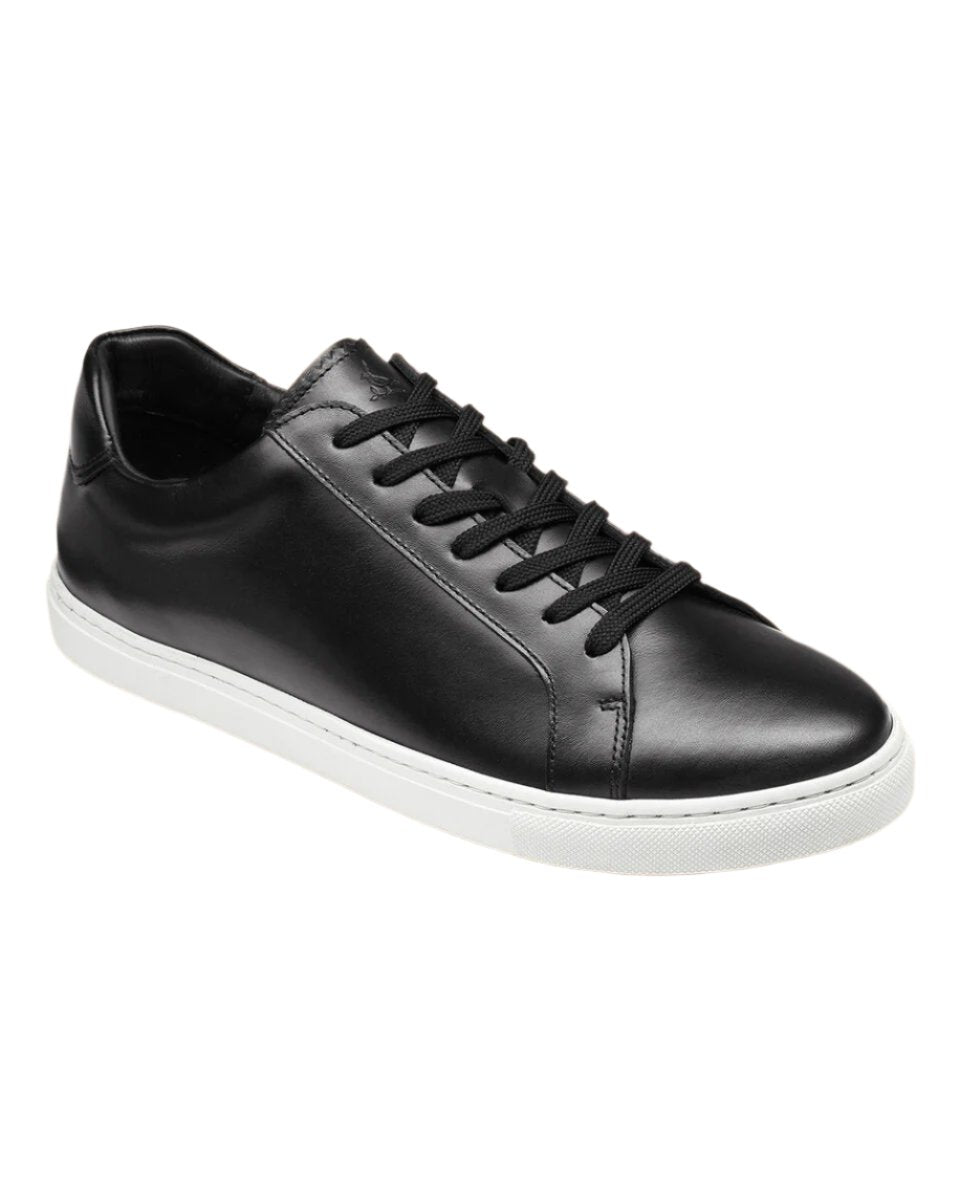 Tuxedo Leather Trainer