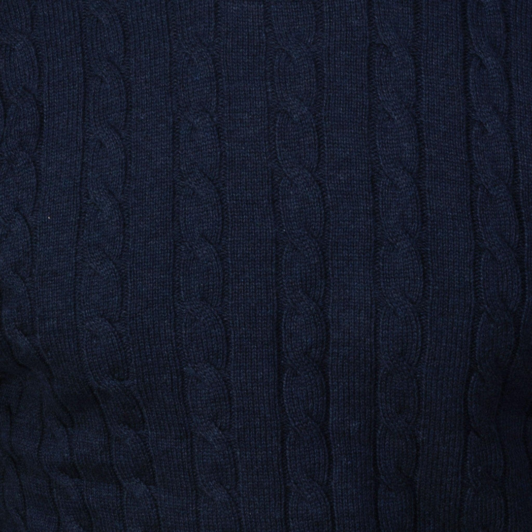 Windsor Classic Knit Pullover - Navy