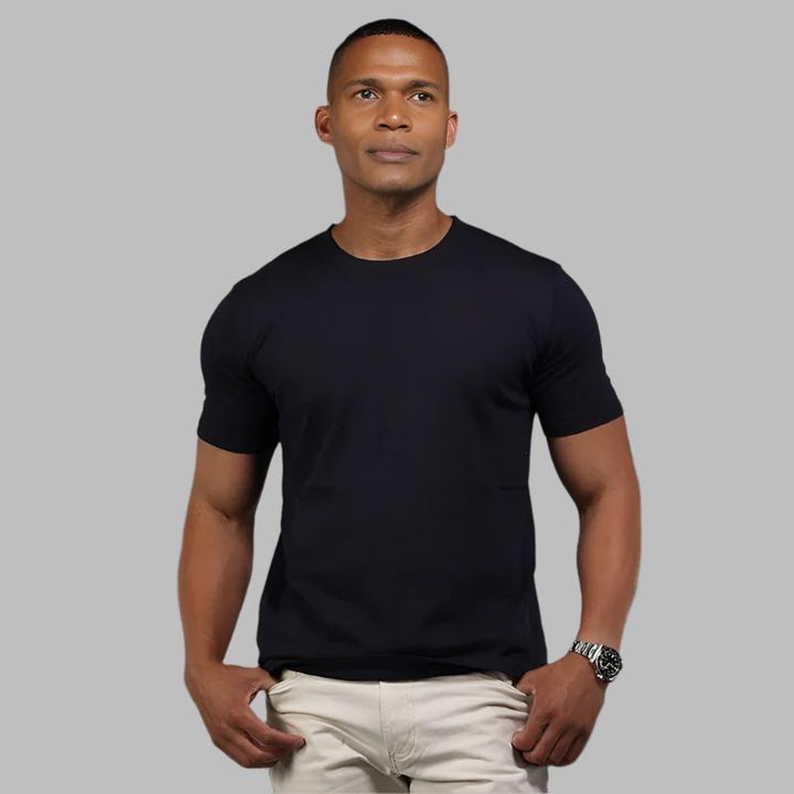 Muscle Fit Black T-Shirt