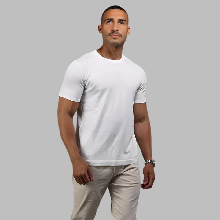 Muscle Fit White T-Shirt